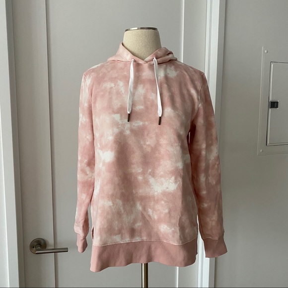 Old Navy Tops - Old Navy Pink Tie Dye Hoodie Sweatshirt sz Small